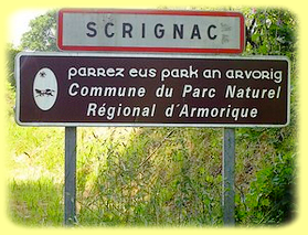 Location de vacances en Bretagne, gite dans le Finistre 29  Scrignac, commune du parc naturel rgional d'armorique, dans les monts d'arre